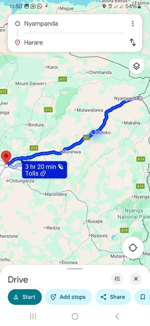 Harare To Nyamapanda  group picture